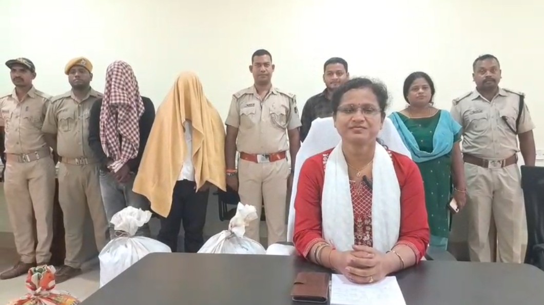 ଗଞ୍ଜେଇ ଜବତ ସହ ଦୁଇ ଅଭିଯୁକ୍ତ ଙ୍କୁ ଗିରଫ କଲା ମୋବାଇଲ ଟିମ୍