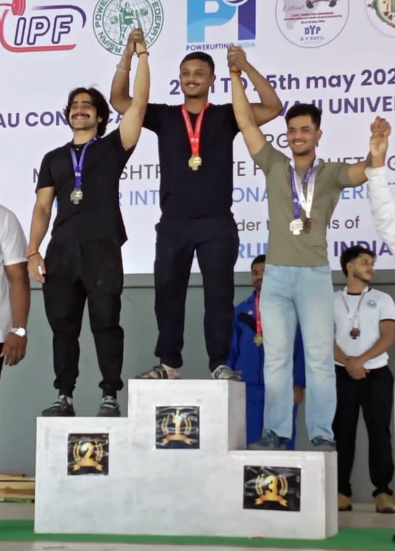 ଜାତୀୟ ଶକ୍ତି ଉତ୍ତୋଳନପ୍ରତିଯୋଗିତାରେ ଜାତୀୟ ରେକର୍ଡ ସହ ସୌମେନଙ୍କୁ କାଂସ୍ୟ ପଦକ